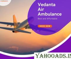 Select Vedanta Air Ambulance in Kolkata with Suitable Medical Features